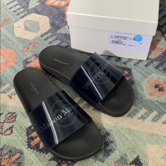 maison margiela slide sandals